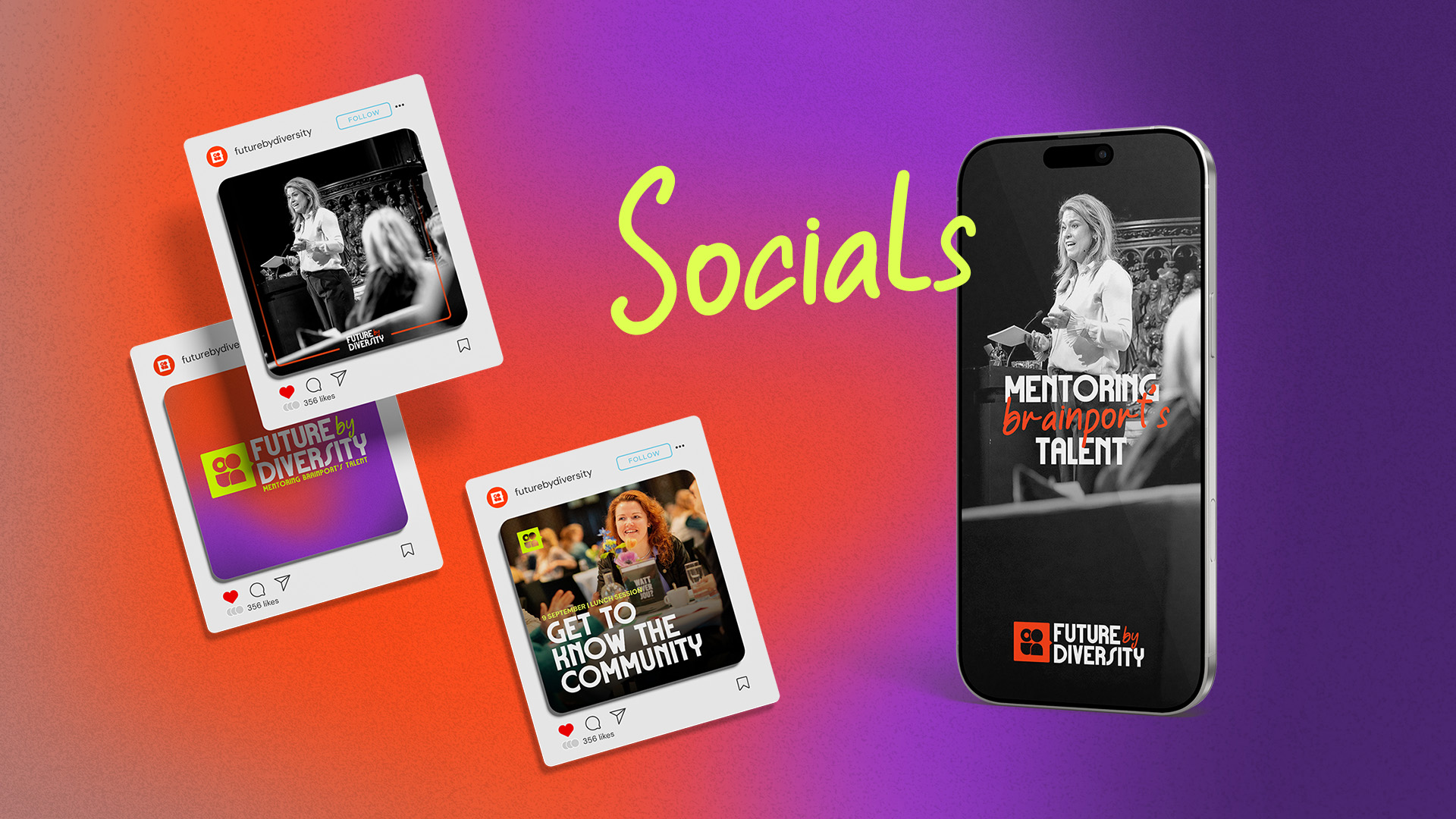 FutureByDiversity_Branding_socialmedia_Huisstijl_AlissaJanse_DeDesignSpot