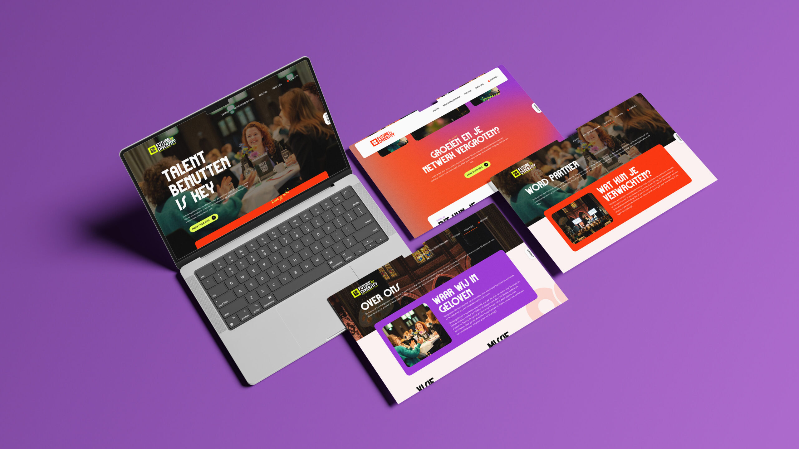 FutureByDiversity_Branding_website_Huisstijl_AlissaJanse_DeDesignSpot